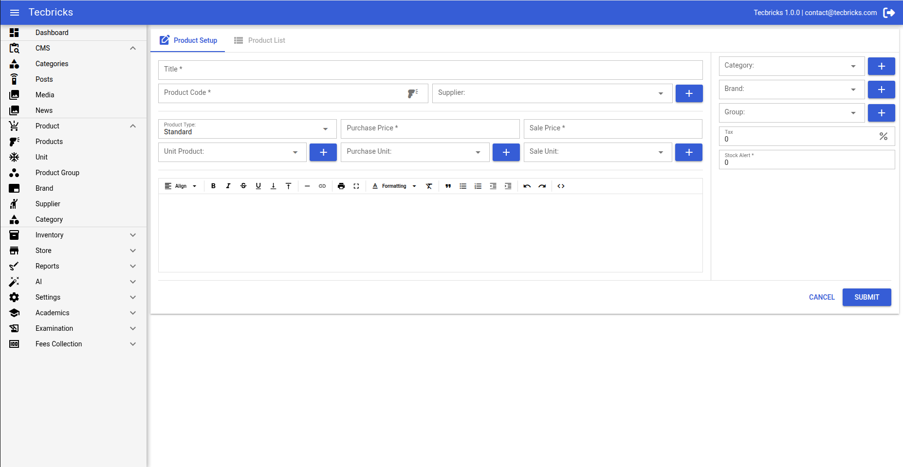 Quasar Vue 3 Extreme Admin Theme